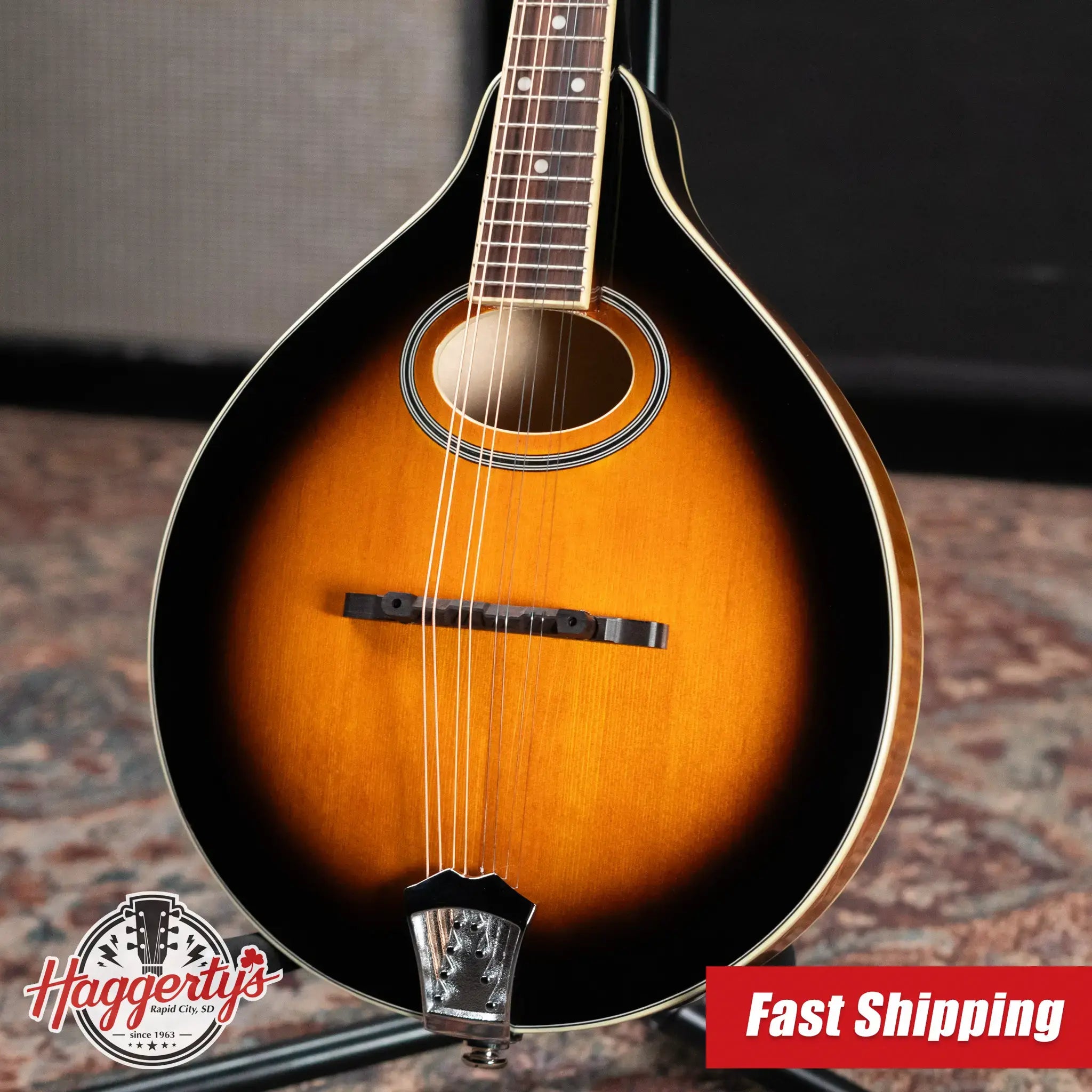 Gold Tone GM-50+ Acoustic-Electric Mandolin - Tobacco Sunburst with Gig Bag - Used