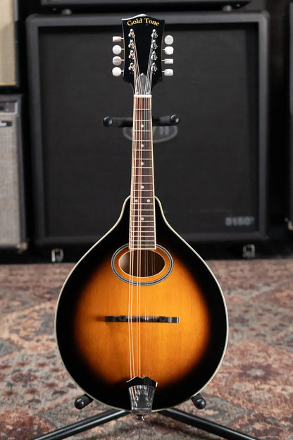 Gold Tone GM-50+ Acoustic-Electric Mandolin - Tobacco Sunburst with Gig Bag - Used