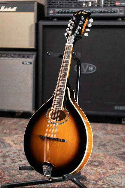Gold Tone GM-50+ Acoustic-Electric Mandolin - Tobacco Sunburst with Gig Bag - Used