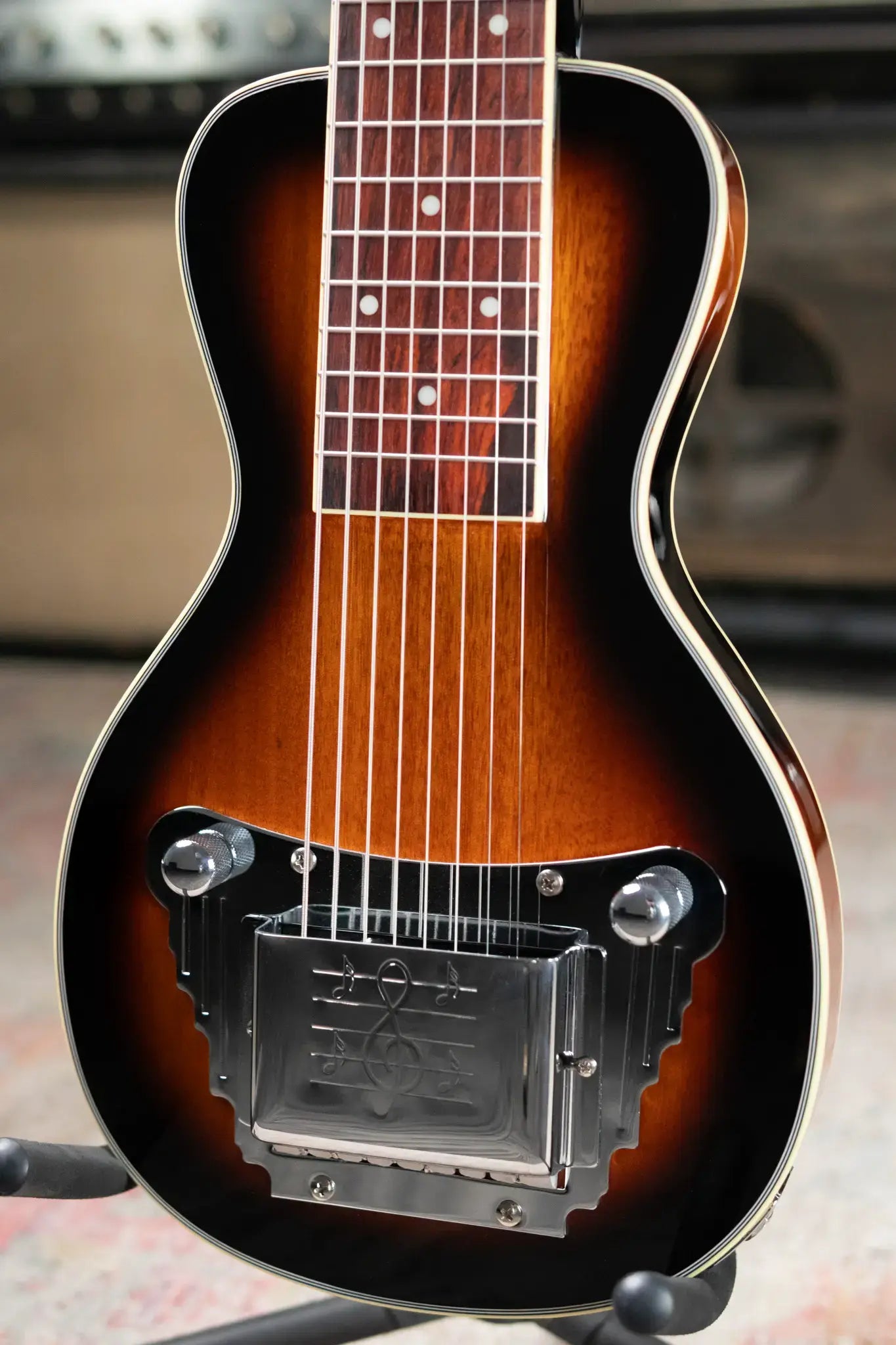 Gold Tone LS-8 8-string Lap Steel Guitar - High Gloss Tobacco Sunburst