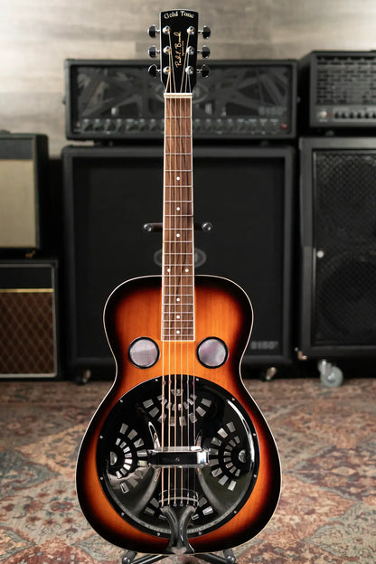 Gold Tone PBS Paul Beard Signature-Series Squareneck Resonator Guitar with Hardshell Case