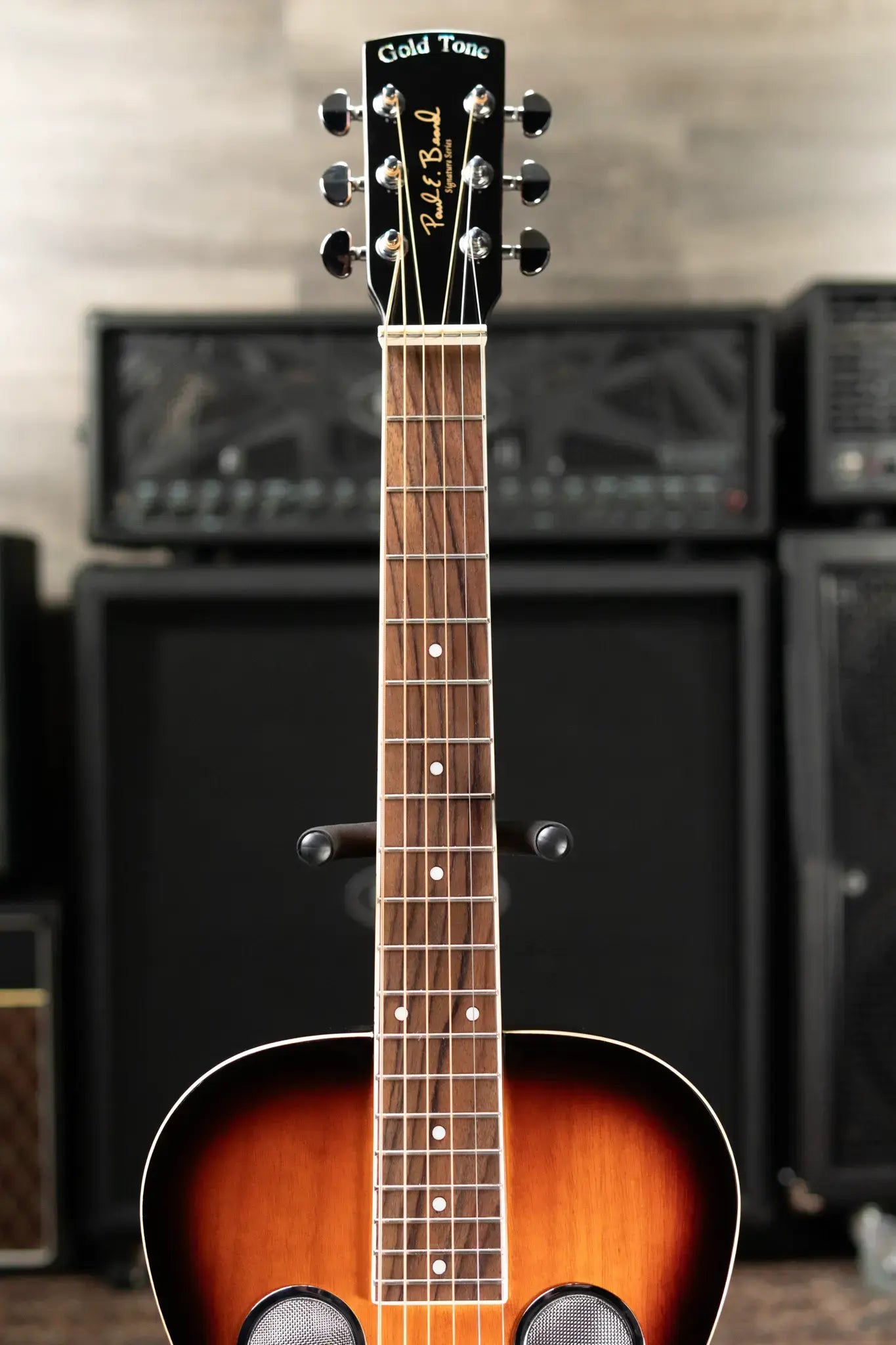 Gold Tone PBS Paul Beard Signature-Series Squareneck Resonator Guitar with Hardshell Case