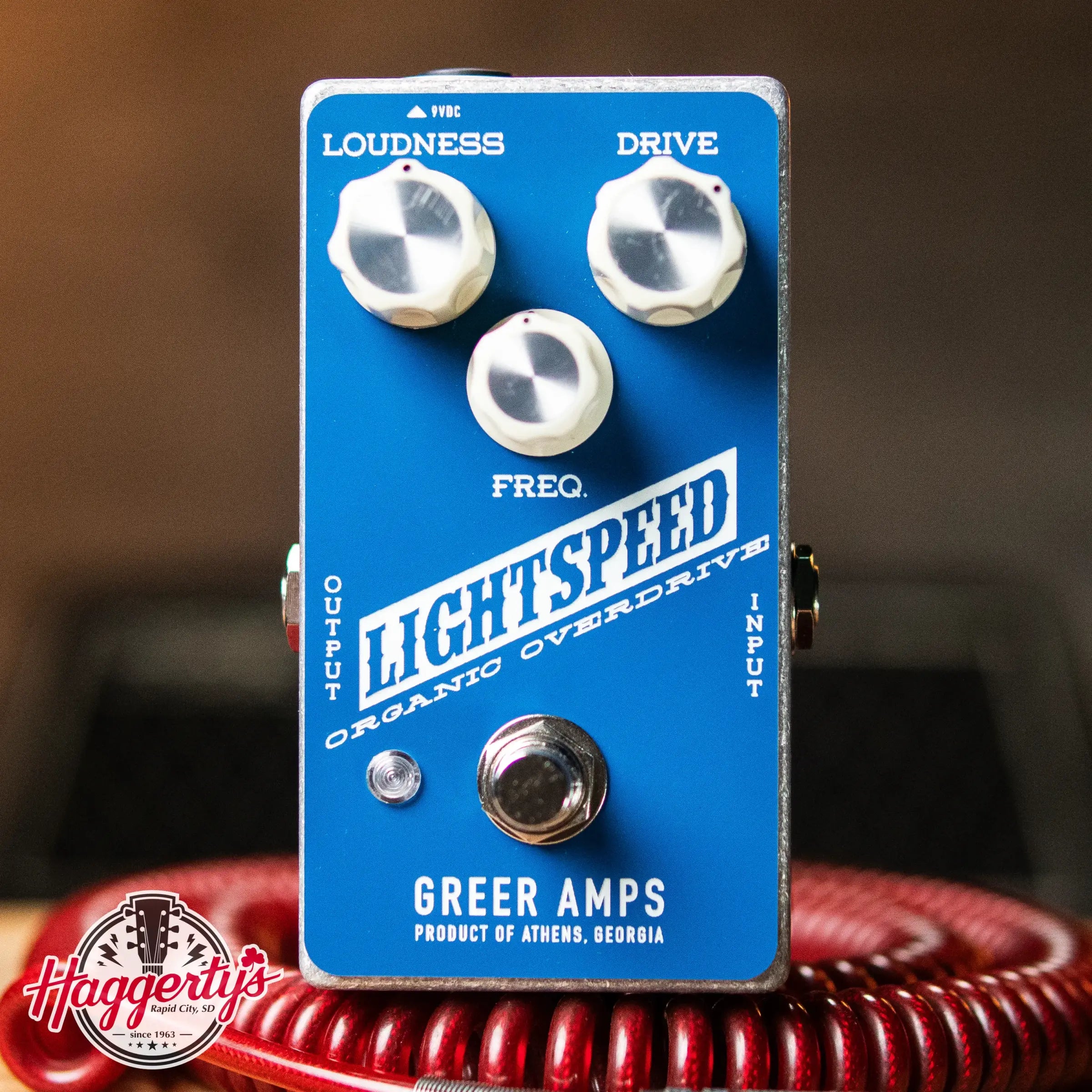 Greer Amps Lightspeed Organic Overdrive Effect Pedal