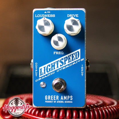 Greer Amps Lightspeed Organic Overdrive Effect Pedal