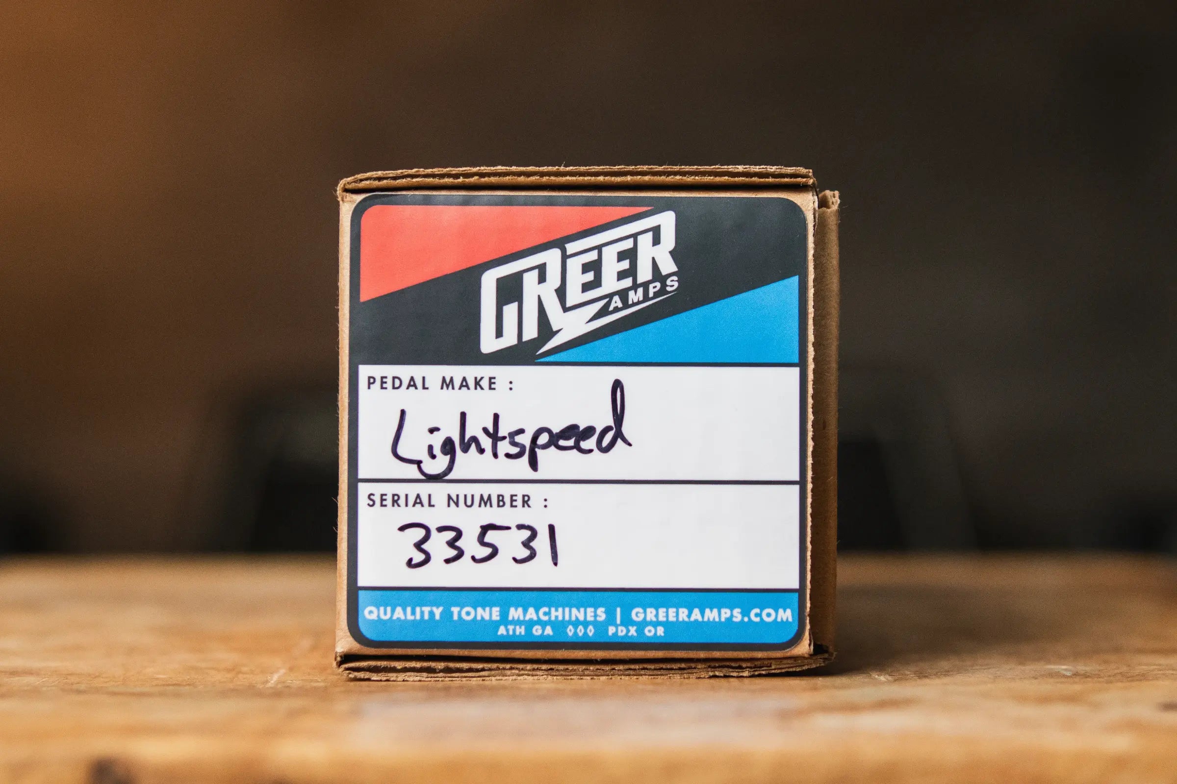 Greer Amps Lightspeed Organic Overdrive Effect Pedal