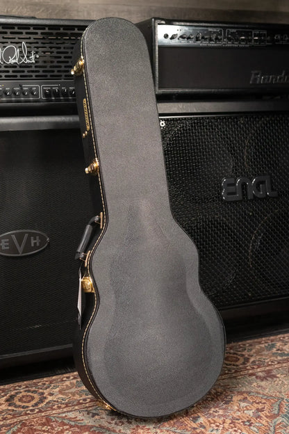 Gretsch Broadkaster Jr. LX Center Block with String-Thru Bigsby Electric Guitar - Blackberry with Hardshell Case