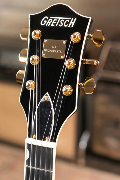 Gretsch Broadkaster LX Center Block with String-Thru Bigsby and Gold Hardware - Cadillac Green with Hardshell Case