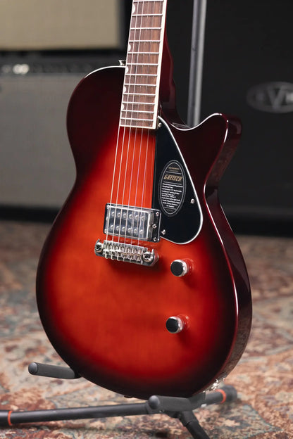 Gretsch Electromatic Jet Club 1 Pickup Electric Guitar - Claret Burst
