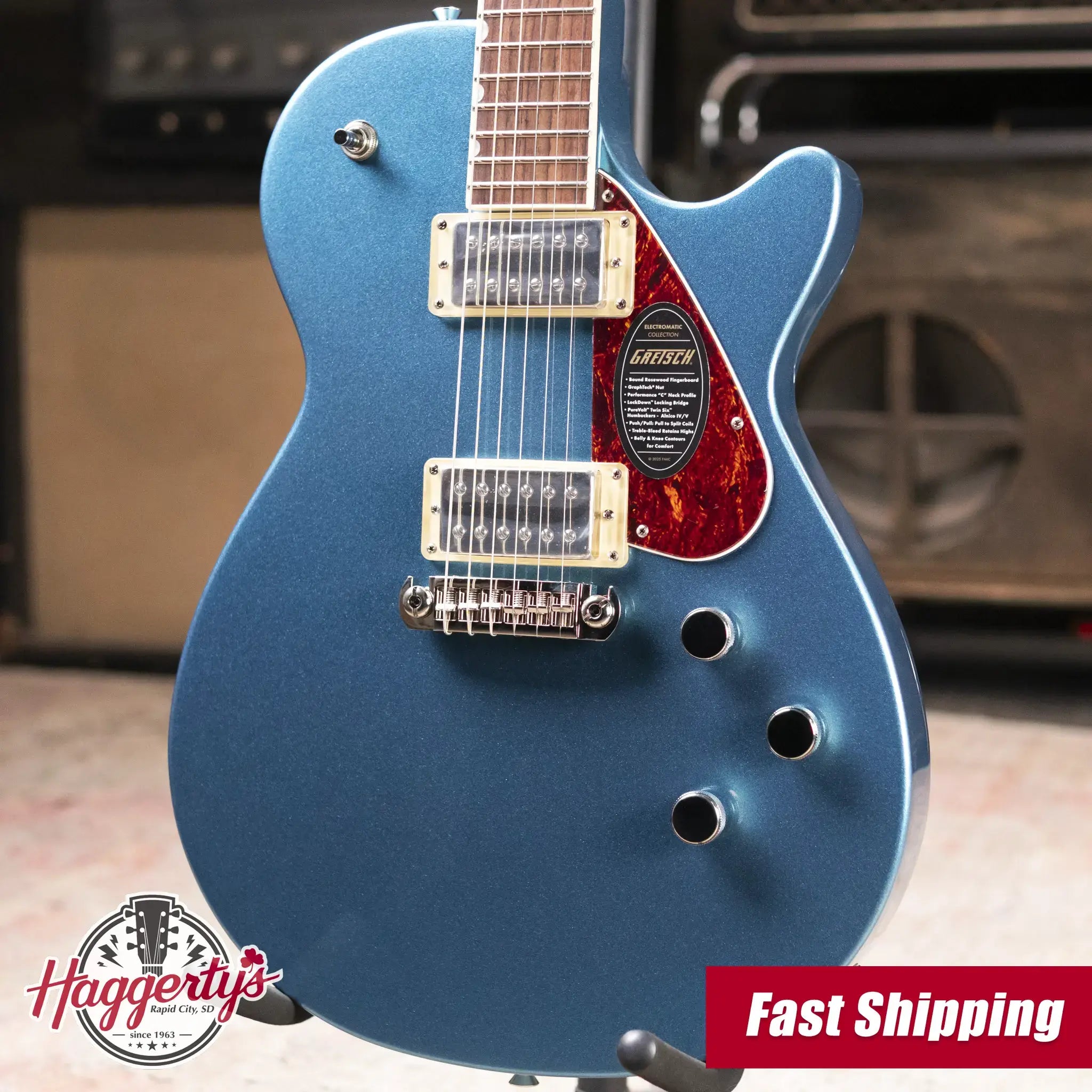Gretsch Electromatic Jet Club Electric Guitar - Riviera Blue