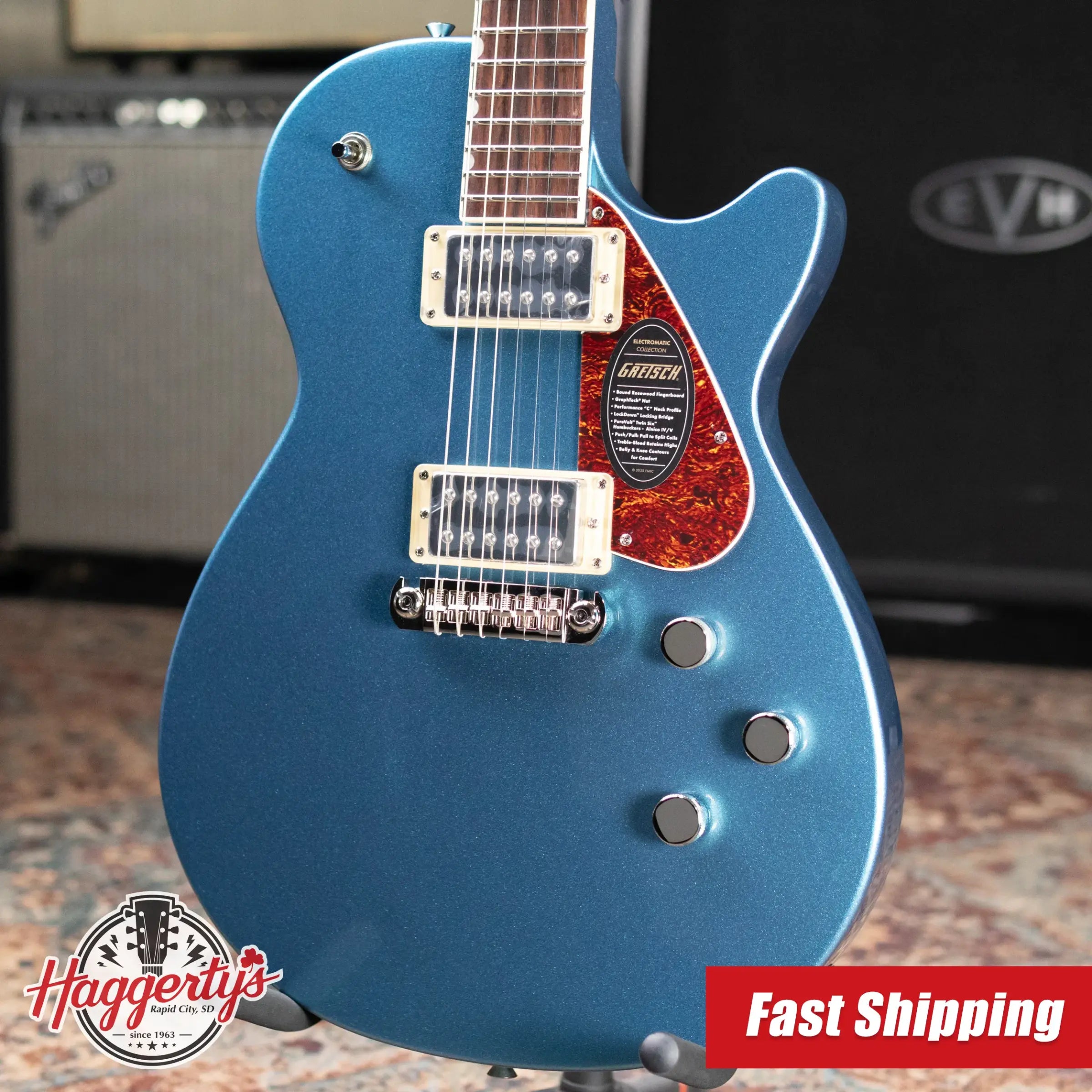 Gretsch Electromatic Jet Club Electric Guitar - Riviera Blue