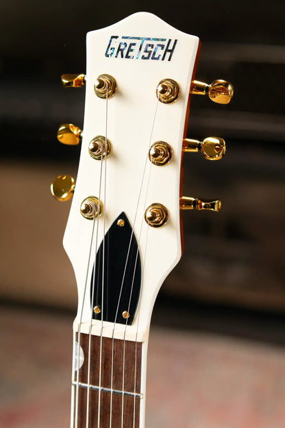Gretsch Electromatic Pristine LTD Jet Single-Cut Electric Guitar with Bigsby - White Gold with Gig Bag - Used