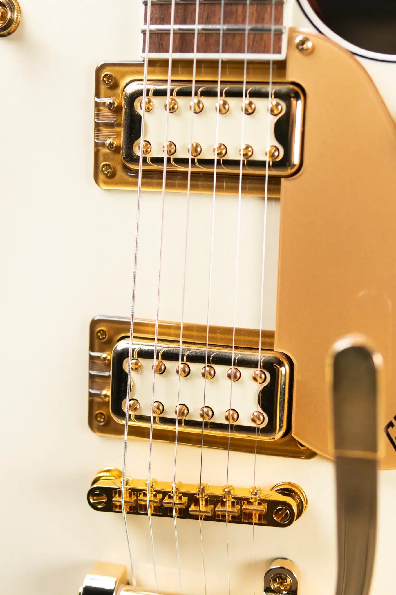 Gretsch Electromatic Pristine LTD Jet Single-Cut Electric Guitar with Bigsby - White Gold with Gig Bag - Used