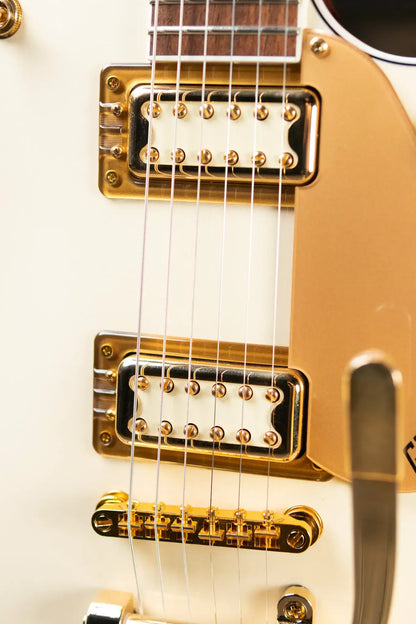 Gretsch Electromatic Pristine LTD Jet Single-Cut Electric Guitar with Bigsby - White Gold with Gig Bag - Used