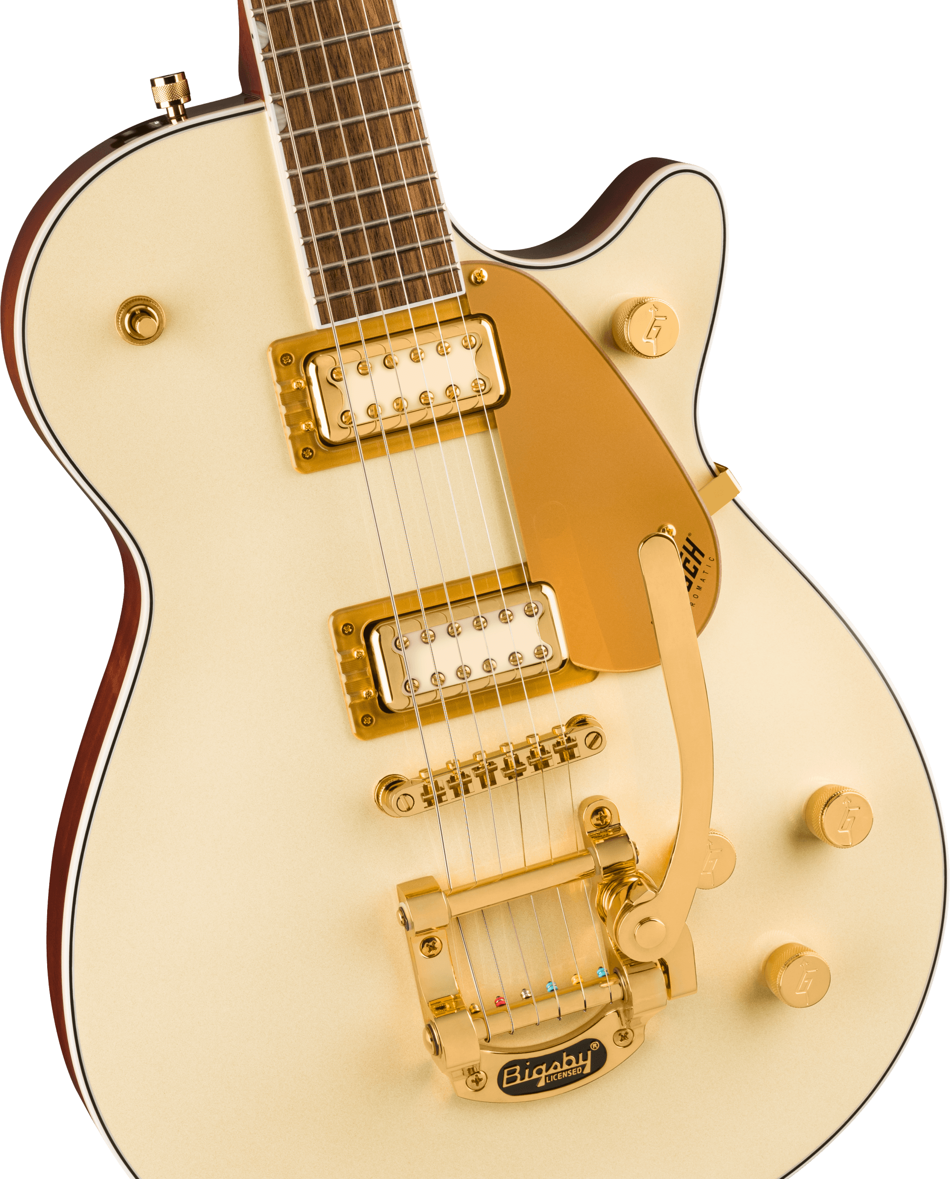 Gretsch Electromatic Pristine LTD Jet Single-Cut With Bigsby Electric Guitar - White Gold