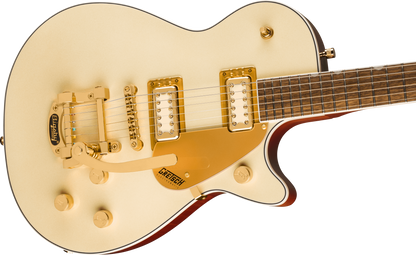 Gretsch Electromatic Pristine LTD Jet Single-Cut With Bigsby Electric Guitar - White Gold