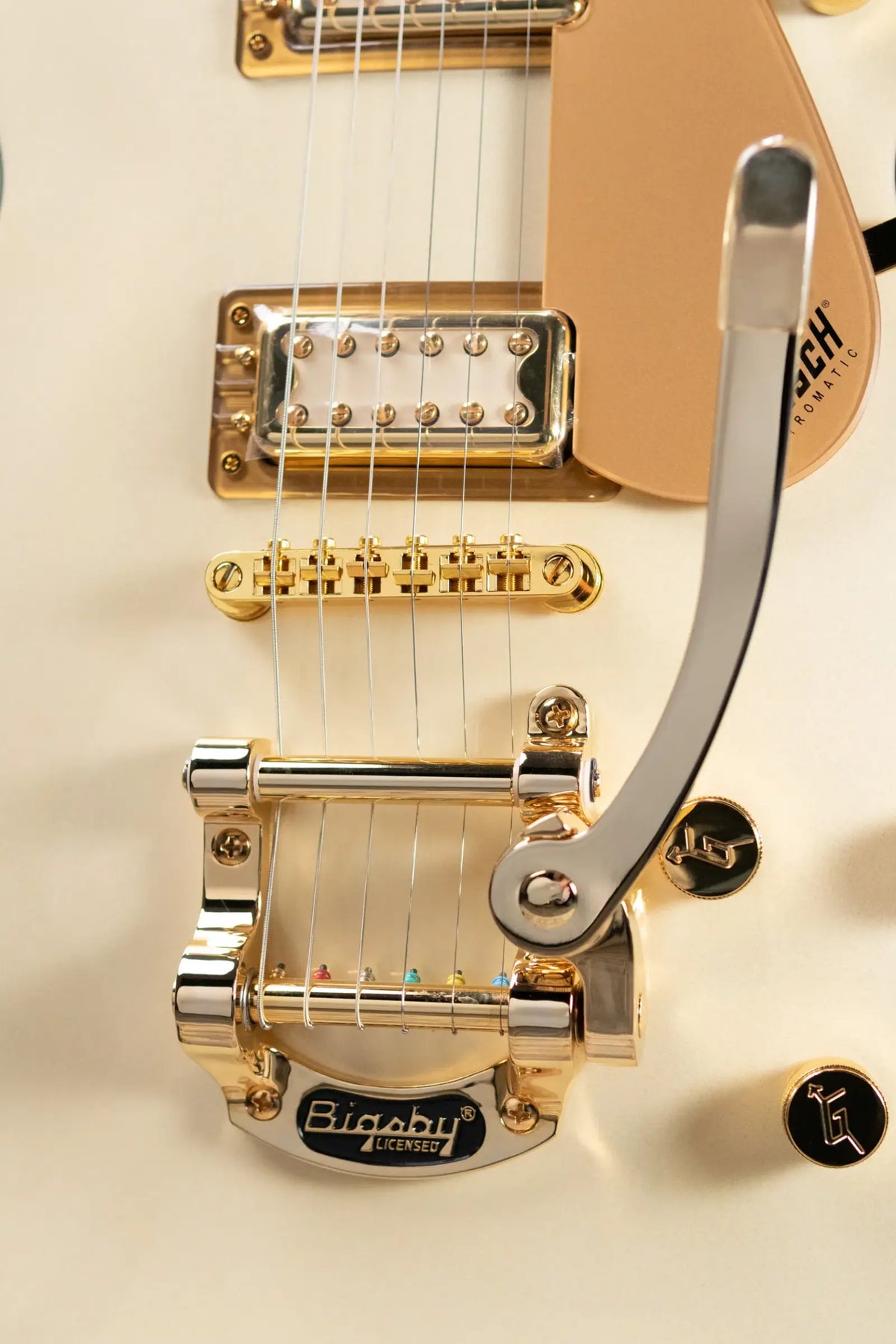 Gretsch Electromatic Pristine LTD Jet Single-Cut With Bigsby Electric Guitar - White Gold