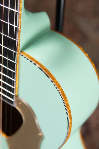 Gretsch G5021E Rancher Penguin Parlor Acoustic/Electric Guitar - Mint Metallic