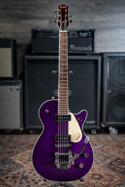 Gretsch G5210T-P90 Electromatic Jet Two 90 Single-Cut with Bigsby Electric Guitar - Amethyst