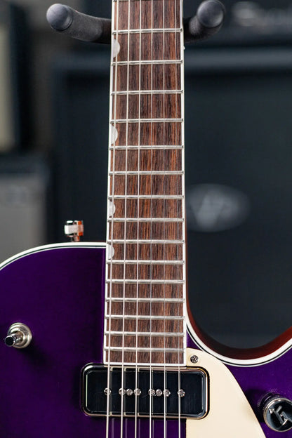 Gretsch G5210T-P90 Electromatic Jet Two 90 Single-Cut with Bigsby Electric Guitar - Amethyst