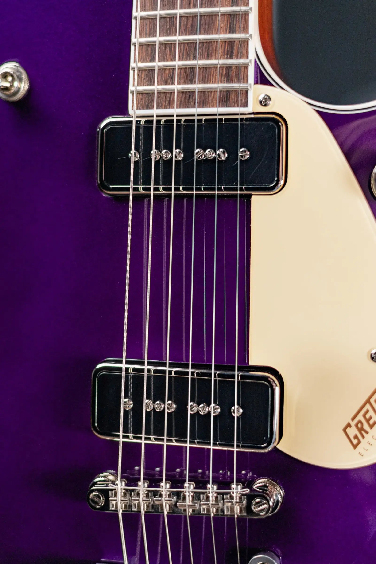 Gretsch G5210T-P90 Electromatic Jet Two 90 Single-Cut with Bigsby Electric Guitar - Amethyst