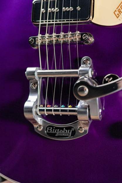 Gretsch G5210T-P90 Electromatic Jet Two 90 Single-Cut with Bigsby Electric Guitar - Amethyst