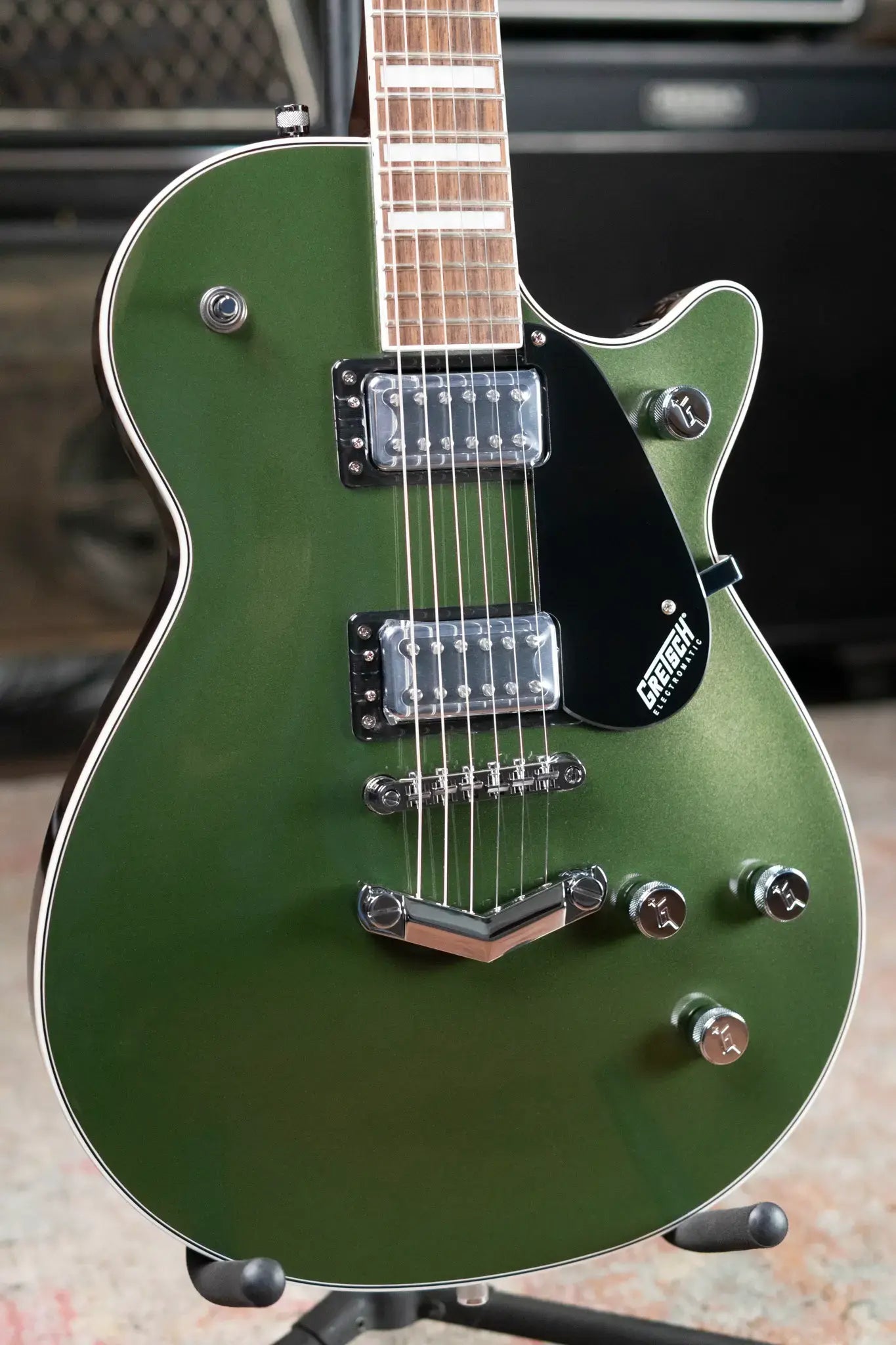 Gretsch G5220 Electromatic Jet BT Stoptail - Olive Metallic