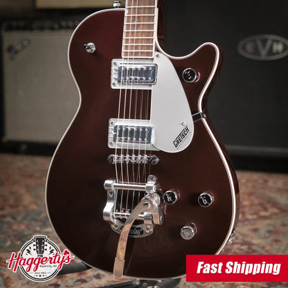 Gretsch G5230T Electromatic Jet FT Single-Cut with Bigsby Electric Guitar - Dark Cherry Metallic