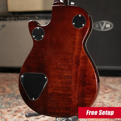 Gretsch G5230T Electromatic Jet FT Single-Cut with Bigsby Electric Guitar - Dark Cherry Metallic