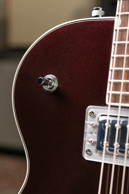 Gretsch G5230T Electromatic Jet FT Single-Cut with Bigsby Electric Guitar - Dark Cherry Metallic