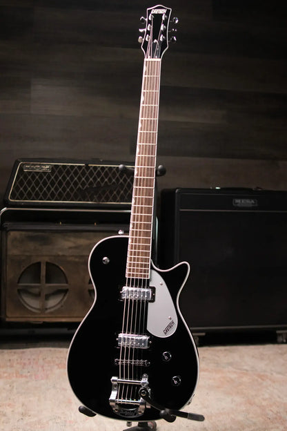 Gretsch G5260T Electromatic Jet Baritone with Bigsby Electric Guitar - Black