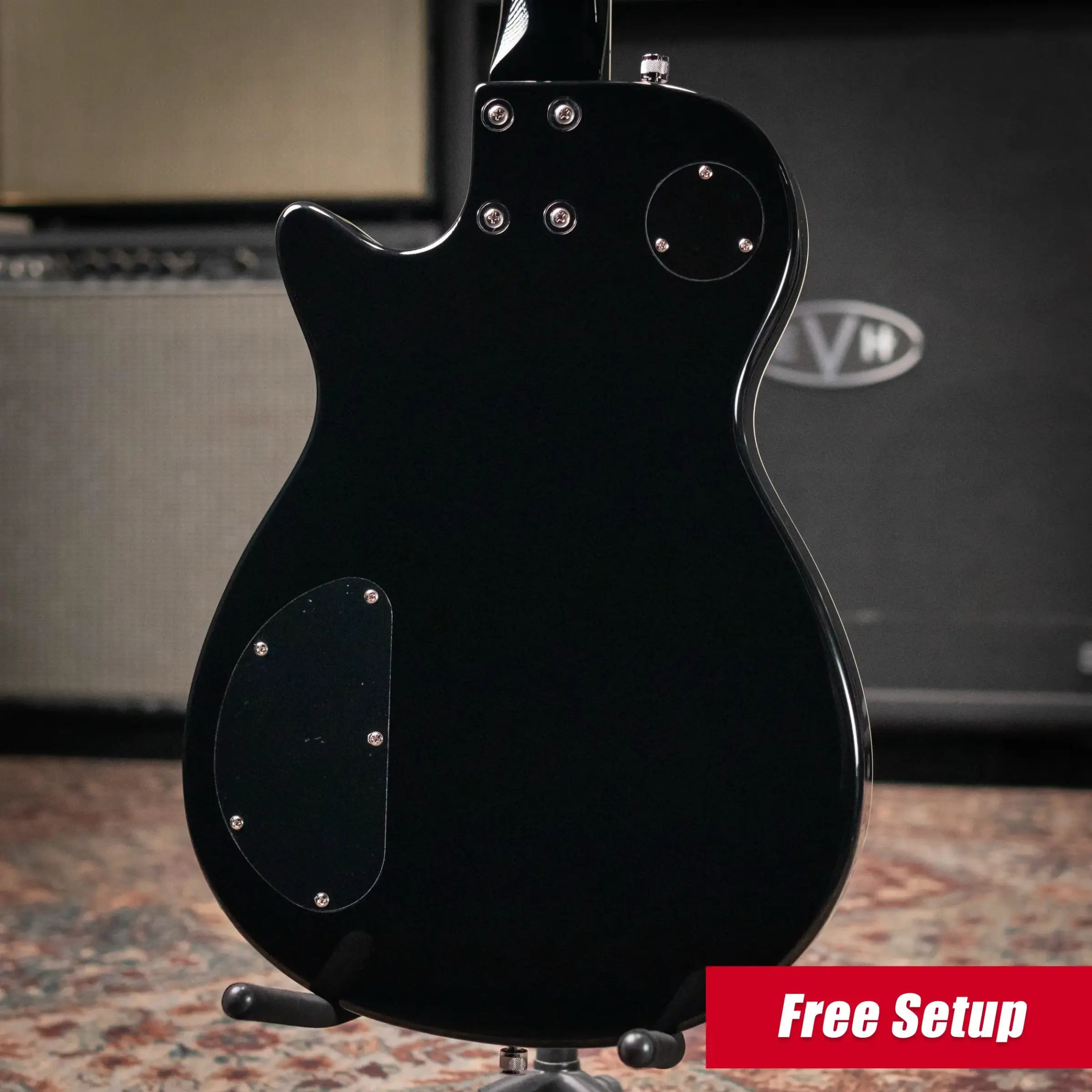 Gretsch G5260T Electromatic Jet Baritone with Bigsby Electric Guitar - Black