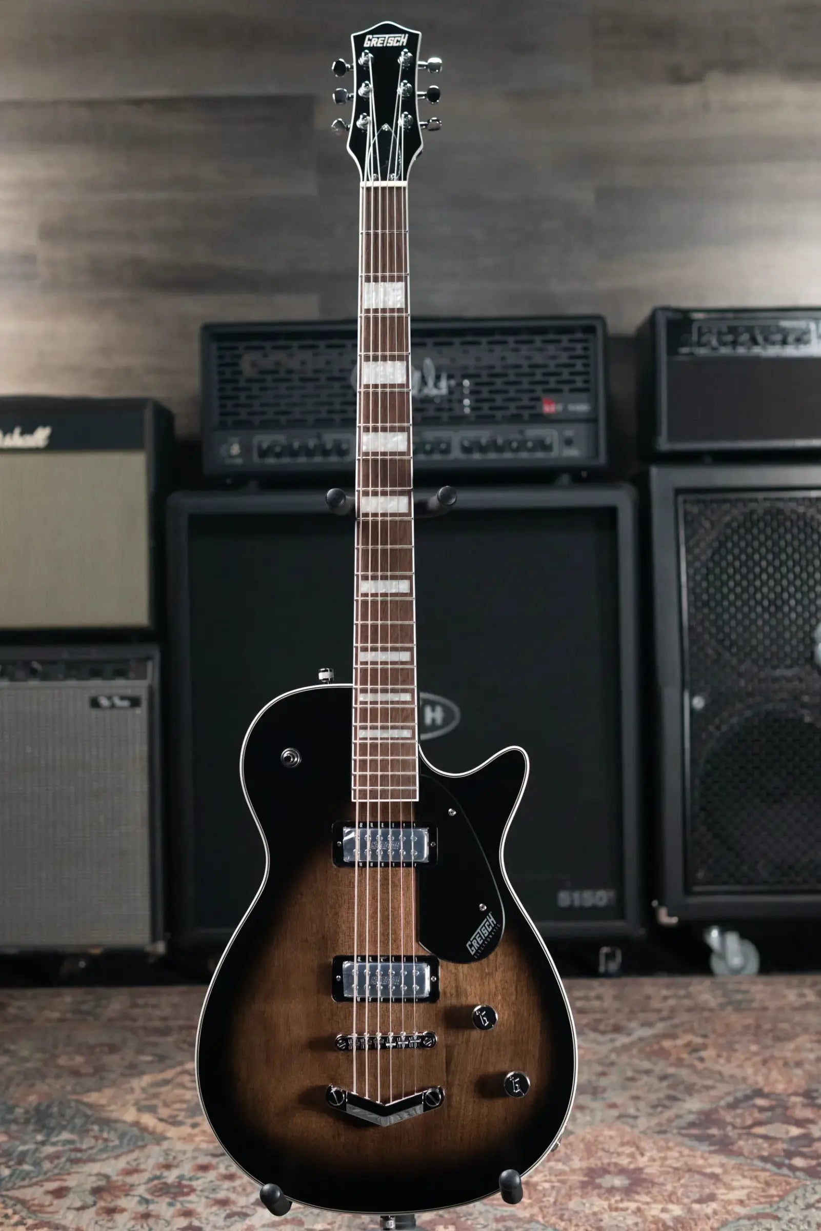 Gretsch G5260 Electromatic Jet Baritone with V-Stoptail Electric Guitar - Bristol Fog