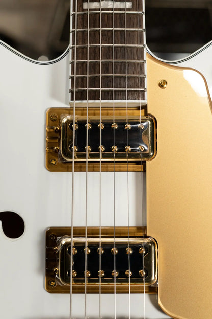 Gretsch G5422TG Electromatic Classic Hollow Body with Bigsby Electric Guitar - Snowcrest White