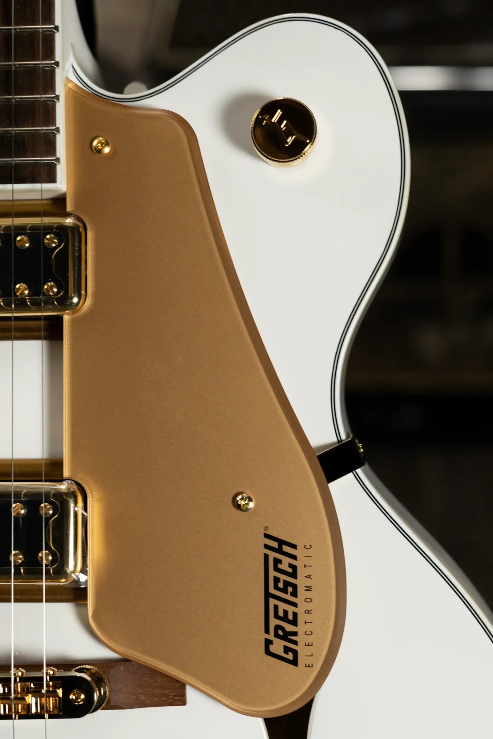 Gretsch G5422TG Electromatic Classic Hollow Body with Bigsby Electric Guitar - Snowcrest White