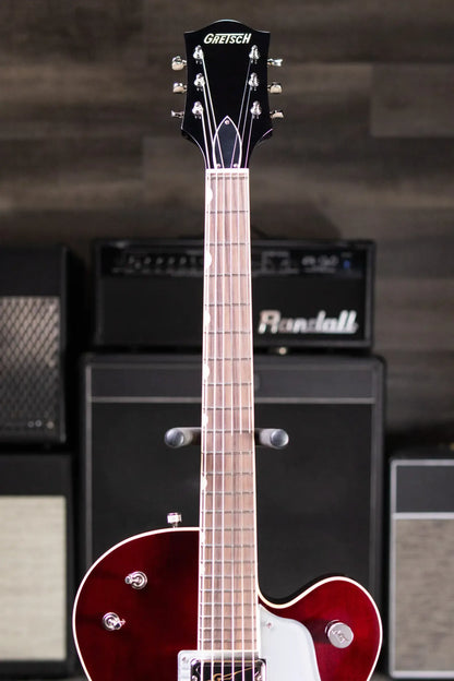 Gretsch G6119T-62 Vintage Select Edition '62 Tennessean Hollow Body with Bigsby Electric Guitar - Dark Cherry Stain with Hardshell Case