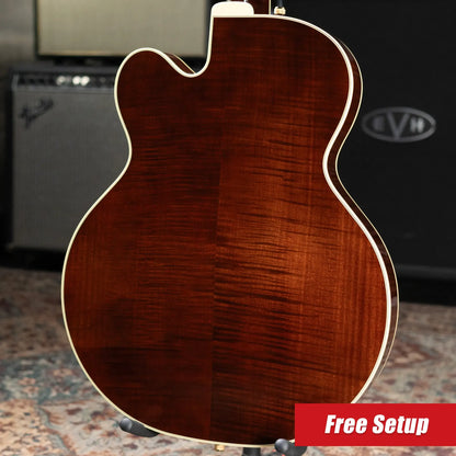 Gretsch G6122T-59 Vintage Select Edition '59 Chet Atkins Country Gentleman Hollow Body with Bigsby Electric Guitar - Walnut Stain Lacquer with Hardshell Case