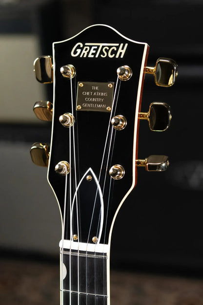 Gretsch G6122T-59 Vintage Select Edition '59 Chet Atkins Country Gentleman Hollow Body with Bigsby Electric Guitar - Walnut Stain Lacquer with Hardshell Case