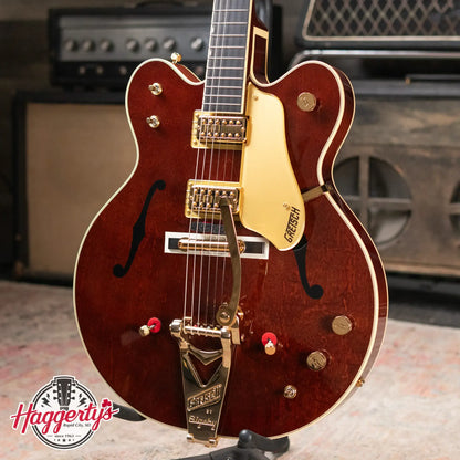 Gretsch G6122T-62 Vintage Select Edition '62 Chet Atkins Country Gentleman Hollow Body with Bigsby, TV Jones - Walnut Stain with Deluxe Hardshell Case