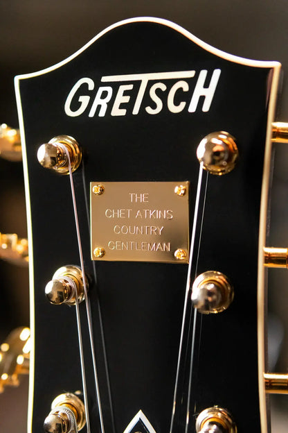 Gretsch G6122T-62 Vintage Select Edition '62 Chet Atkins Country Gentleman Hollow Body with Bigsby, TV Jones - Walnut Stain with Deluxe Hardshell Case