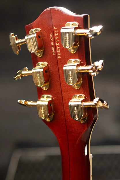 Gretsch G6122T-62 Vintage Select Edition '62 Chet Atkins Country Gentleman Hollow Body with Bigsby, TV Jones - Walnut Stain with Deluxe Hardshell Case