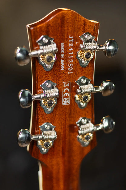 Gretsch G6128T-53 Vintage Select '53 Duo Jet with Bigsby Electric Guitar - Black with Hardshell Case