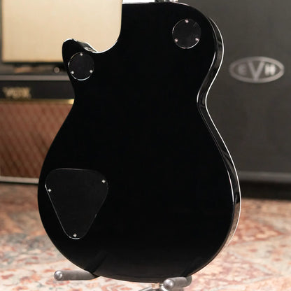 Gretsch G6128T-GH George Harrison Signature Duo Jet Solid Body with Bigsby Electric Guitar - Black with Hardshell Case - Demo