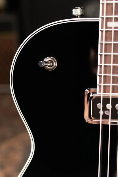 Gretsch G6128T-GH George Harrison Signature Duo Jet Solid Body with Bigsby Electric Guitar - Black with Hardshell Case - Demo