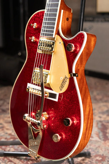 Gretsch G6129TG-59VS Limited Edition Sparkle Jet with String-Thru Bigsby - Red Sparkle with Hardshell Case