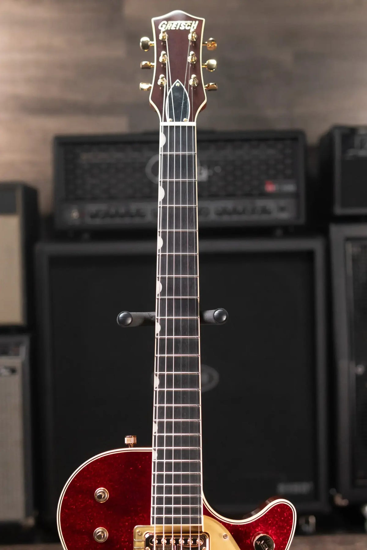 Gretsch G6129TG-59VS Limited Edition Sparkle Jet with String-Thru Bigsby - Red Sparkle with Hardshell Case