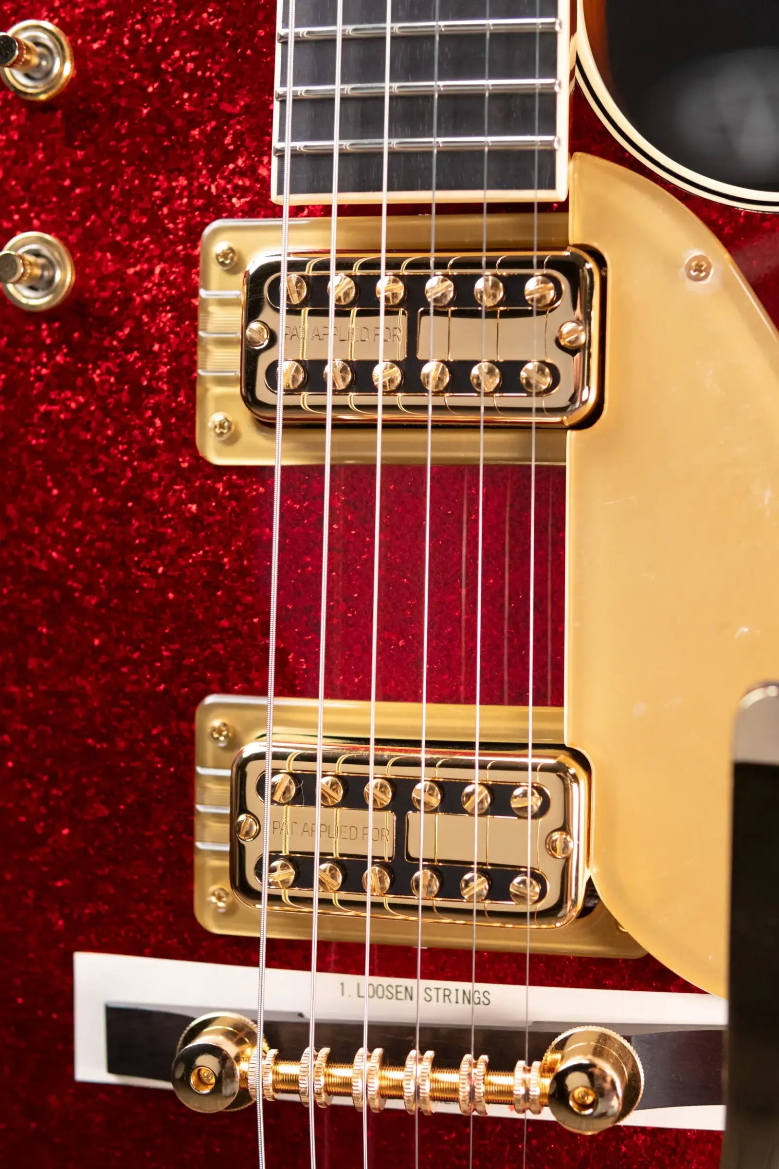 Gretsch G6129TG-59VS Limited Edition Sparkle Jet with String-Thru Bigsby - Red Sparkle with Hardshell Case