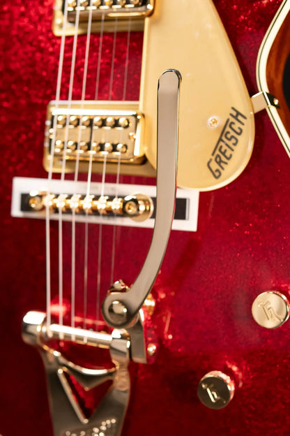 Gretsch G6129TG-59VS Limited Edition Sparkle Jet with String-Thru Bigsby - Red Sparkle with Hardshell Case