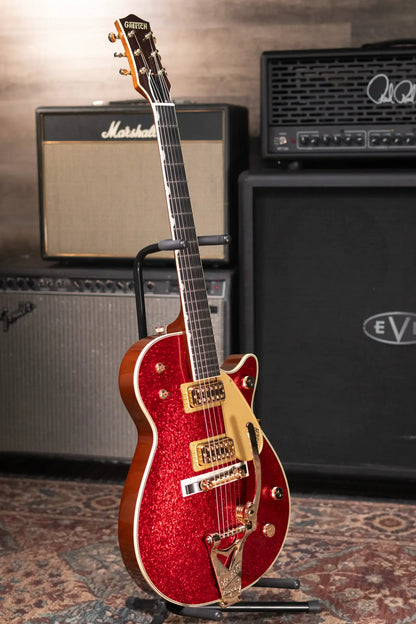 Gretsch G6129TG-59VS Limited Edition Sparkle Jet with String-Thru Bigsby - Red Sparkle with Hardshell Case