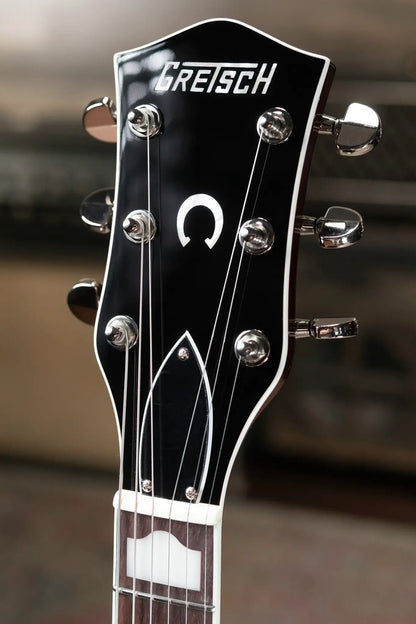 Gretsch G6129T-89 Vintage Select '89 Sparkle Jet with Bigsby Electric Guitar - Gold Sparkle with Hardshell Case