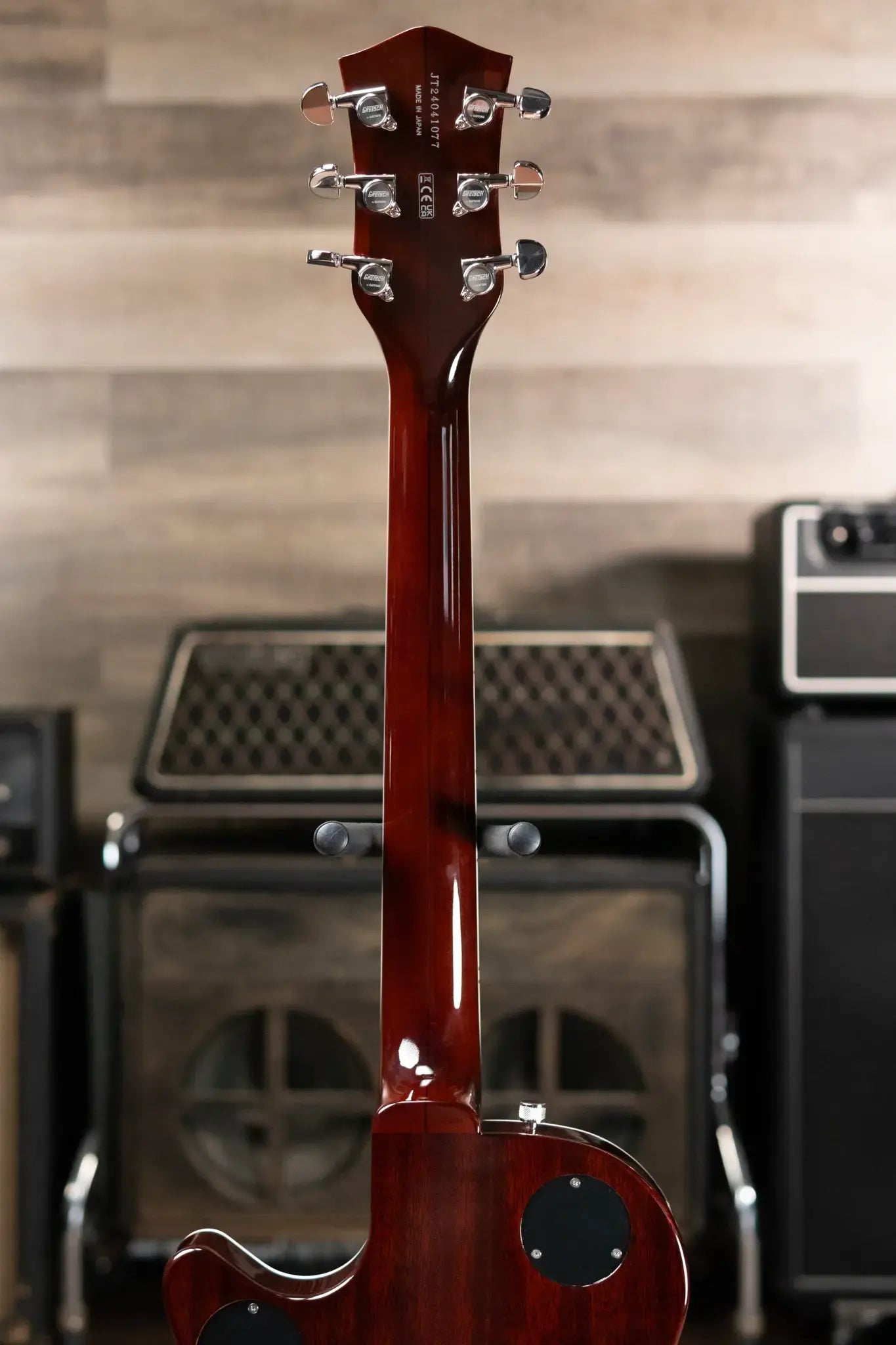 Gretsch G6129T-89 Vintage Select '89 Sparkle Jet with Bigsby Electric Guitar - Gold Sparkle with Hardshell Case